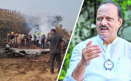 महाराष्ट्र में दुखद हादसा: उपमुख्यमंत्री अजित पवार का विमान दुर्घटना में असामयिक निधन, राज्य में शोक की लहर