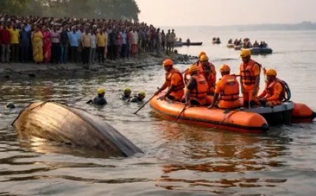 असम के बारपेटा जिले में ब्रह्मपुत्र नदी में दिल दहला देने वाला नाव हादसा: मशीन चालित देशी नाव डूबी, 22 यात्रियों में से 6 लापता जिनमें 4 बच्चे शामिल, बचाव अभियान जारी