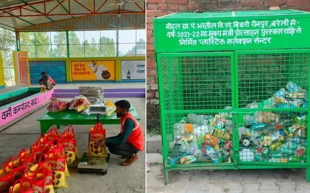 Lucknow: बरेली की मॉडल ग्राम पंचायत भरतौल ने OSR आधारित आत्मनिर्भर पंचायत मॉडल से रचा इतिहास।