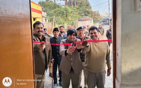 Sitapur : जिला जेल का संयुक्त निरीक्षण, बंदियों के उत्पादों का केंद्र उद्घाटित