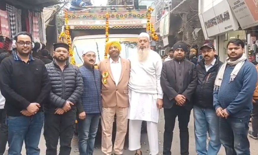 सम्भल में श्रद्धा और उल्लास के साथ निकला नगर कीर्तन, गुरु गोविंद सिंह जी का 360वां प्रकाशोत्सव मनाया गया।