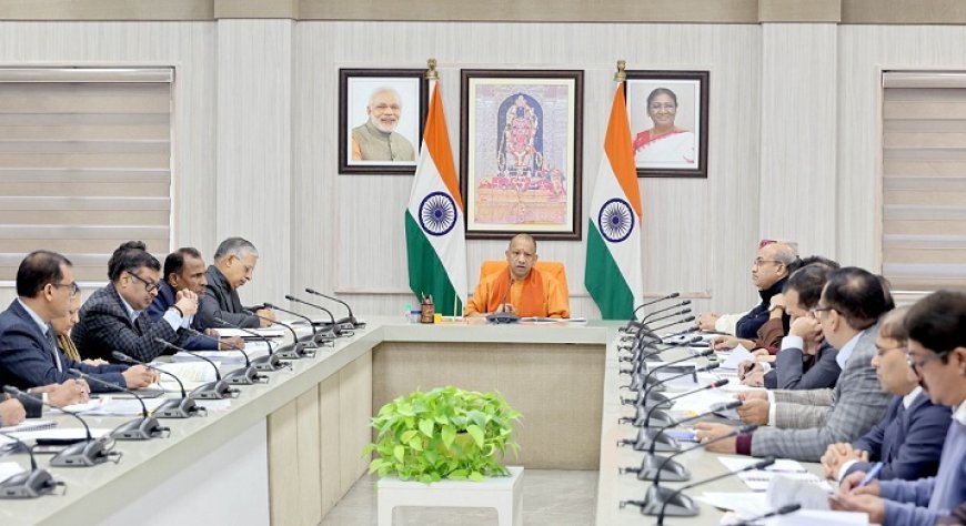 Lucknow: Chief Minister directs departments to accelerate budget expenditure after reviewing Finance Department