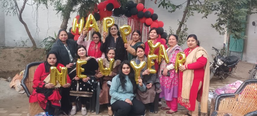 Sambhal : नववर्ष पर नारी उत्थान समिति का उल्लासपूर्ण आयोजन, महिलाओं ने दिया एकजुटता और सकारात्मकता का संदेश