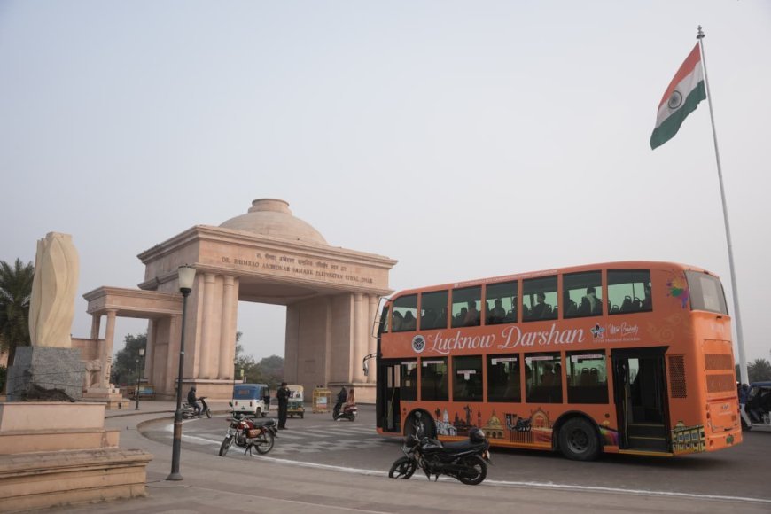 Lucknow : 07 जनवरी से लखनऊ दर्शन के लिए डबल डेकर सिटी बस का संचालन शुरू होगा- जयवीर सिंह