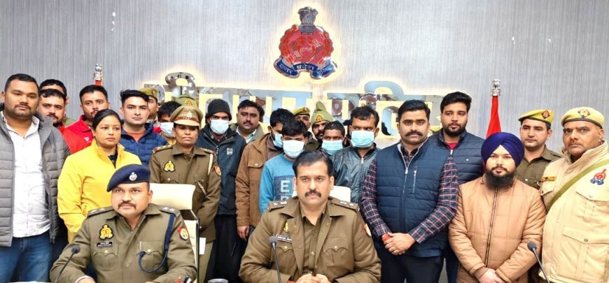 Sitapur : सीतापुर पुलिस ने मोबाइल टावर बैटरी चोरी गैंग का किया भंडाफोड़, 6 आरोपी गिरफ्तार