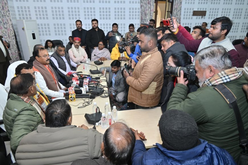 Lucknow : विकसित भारत जी राम जी अधिनियम से ग्रामीण भारत बदलेगा: उप मुख्यमंत्री केशव प्रसाद मौर्य