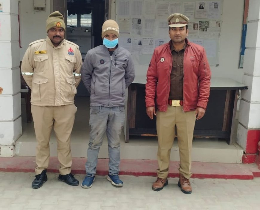 Hardoi : हरदोई में 25 हजार इनामी अभियुक्त गिरफ्तार, गिरोहबंद अपराध के मामले में कार्रवाई