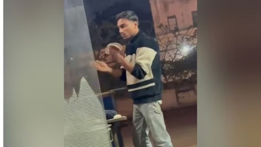 गाजियाबाद में रोटी पर थूकने की घटना फिर सामने आई, वायरल वीडियो के आधार पर पुलिस ने की कार्रवाई, दुहाई क्षेत्र के चिकन पॉइंट होटल में हुआ मामला। 