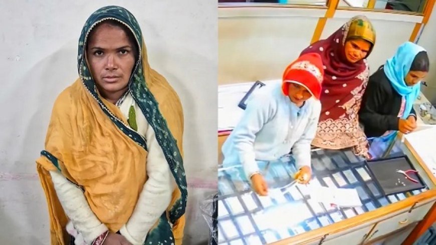 जयपुर में महिला मास्टरमाइंड की लुटेरी गैंग का पर्दाफाश, रिश्तेदारों के साथ ज्वेलरी शॉप से चांदी की पायलें चुराने वाली सरगना गिरफ्तार। 