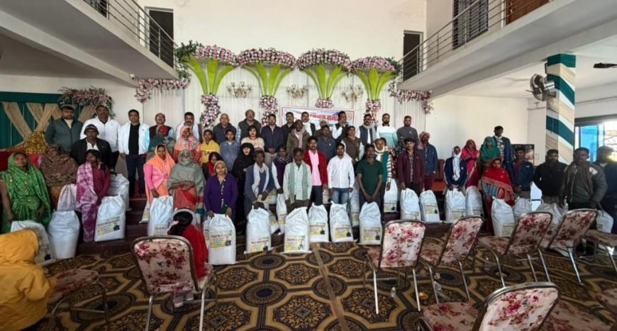 Jaunpur : सुजानगंज में सामूहिक विवाह के बाद विवाहित बहनों को खिचड़ी भेजकर मिलन समारोह आयोजित