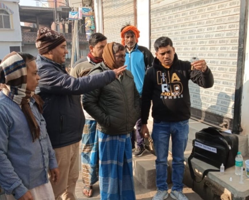 Ambedkarnagar : टांडा में पेयजल की गुणवत्ता जांच कर रहे विशेषज्ञ, शुद्ध पानी की उपलब्धता सुनिश्चित
