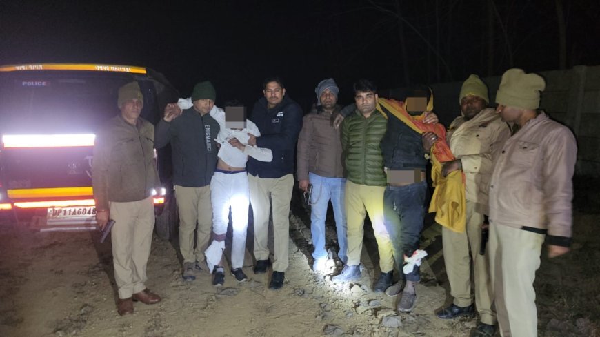 Saharanpur : नागल पुलिस की सटीक कार्रवाई, गौकशी की बड़ी साजिश नाकाम, तीन आरोपी गिरफ्तार