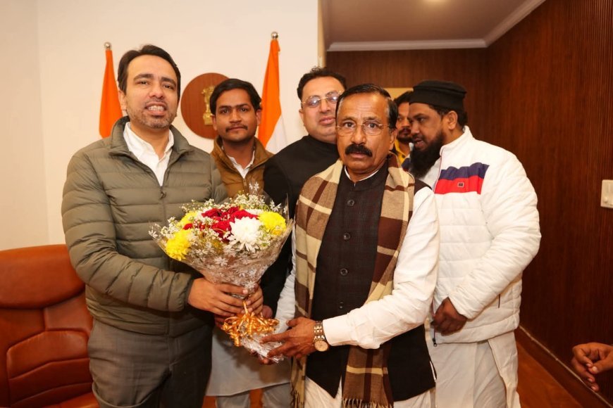 Saharanpur : सहारनपुर में राष्ट्रीय लोक दल को मजबूत बनाने पर जयंत चौधरी से हुई मुलाकात
