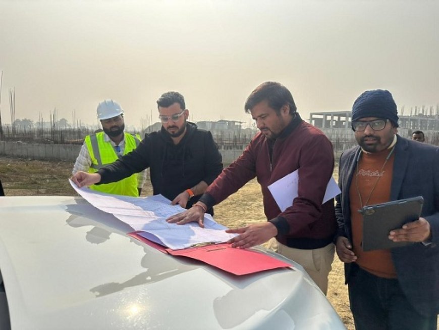 Ballia: मुख्य विकास अधिकारी द्वारा मनियर वाटर ट्रीटमेंट प्लांट का स्थलीय निरीक्षण। 