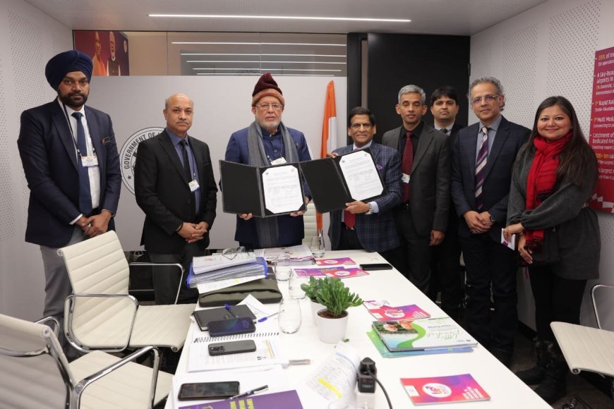 Lucknow : वैश्विक निवेश मिशन तेज, दावोस में टीम योगी का वैश्विक निवेशकों से संवाद, लुई ड्रेफस और सिफी टेक्नोलॉजीज जैसी कंपनियों ने यूपी में निवेश करने में दिखाई रुचि