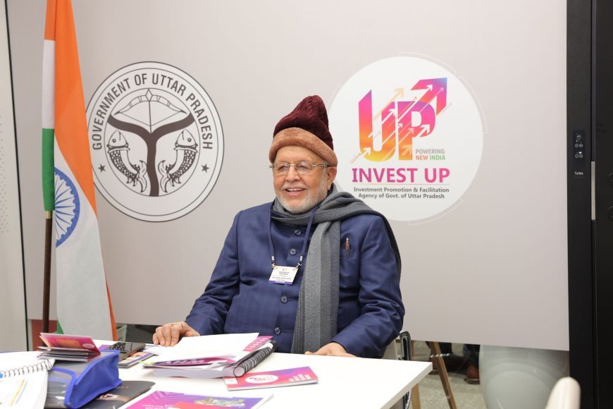 Lucknow : दावोस 2026 में यूपी ने रू.9,750 करोड़ के करार (MoU) किए, स्वच्छ ऊर्जा, एआई और रक्षा क्षेत्र को मिली नई रफ्तार