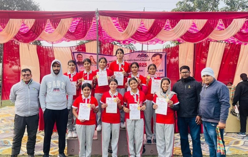 Bajpur: खेल महाकुंभ में सेंट मैरी सीनियर सेकेंडरी स्कूल बाजपुर का शानदार प्रदर्शन, 75 से अधिक पदक जीतकर रचा इतिहास। 