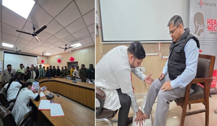 ​Pilibhit: पीलीभीत टाइगर रिजर्व में स्वास्थ्य शिविर का आयोजन -110 कर्मियों का हुआ परीक्षण, शुगर और बीपी के बढ़ते मामलों ने बढ़ाई चिंता। 