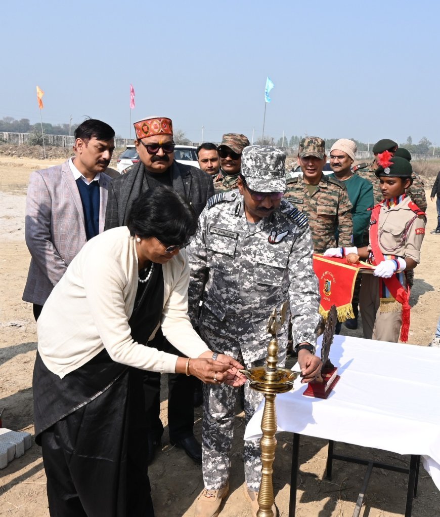 Jaunpur : वीर बहादुर सिंह पूर्वांचल विश्वविद्यालय में एनसीसी कैडेटों के लिए अत्याधुनिक फायरिंग रेंज और हाईटेक आब्स्टिकल ट्रेनिंग एरिया का उद्घाटन
