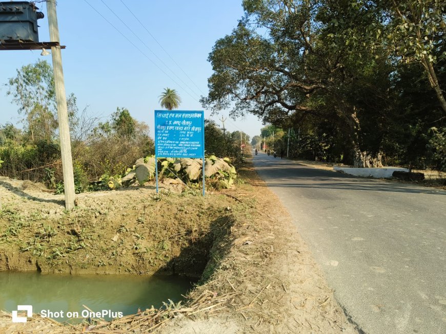 Sitapur : रस्यौरा माइनर नहर की पुलिया वर्षों से जर्जर हादसे का खतरा जिम्मेदार मौन