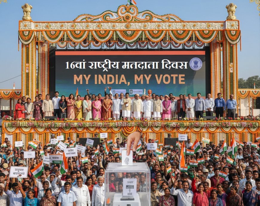 Lucknow: 25 जनवरी को 16वां राष्ट्रीय मतदाता दिवस, ‘My India, My Vote’ थीम पर प्रदेशभर में होंगे कार्यक्रम। 