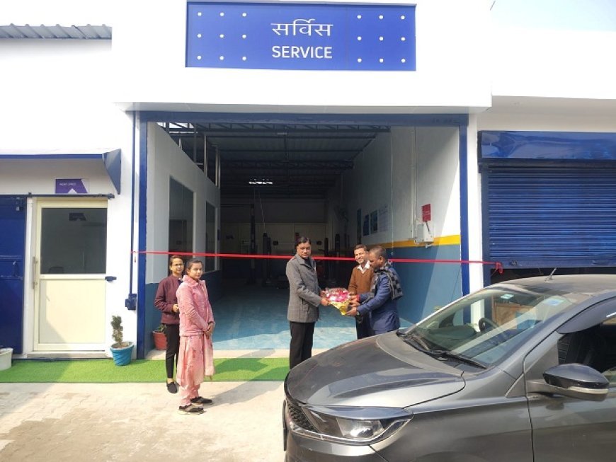 Shahjahanpur: केडी टाटा मोटर्स वर्कशॉप का भव्य उद्घाटन, ग्राहकों के लिए आकर्षक ऑफर्स की घोषणा। 