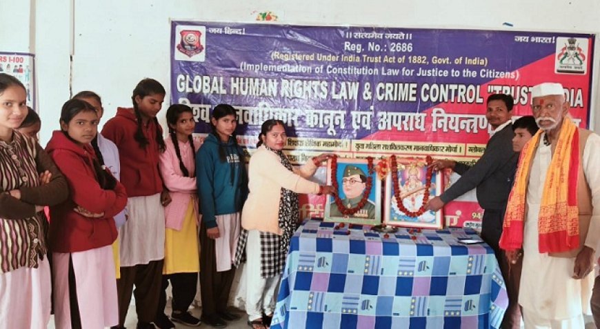 Sitapur: राष्ट्रीय प्रशासनिक कार्यालय महमूदाबाद में हर्षोल्लास के साथ मनाई गई नेताजी सुभाष चंद्र बोस जयंती एवं बसंत पंचमी। 