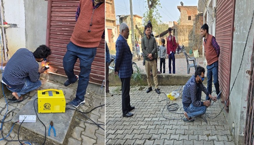 Sambhal: अवैध क्लीनिकों पर प्रशासन की सख़्ती: ओबरी में फर्जी क्लीनिक बंद, सील अस्पताल से जुड़ा मेडिकल स्टोर वेल्डिंग कर सील। 