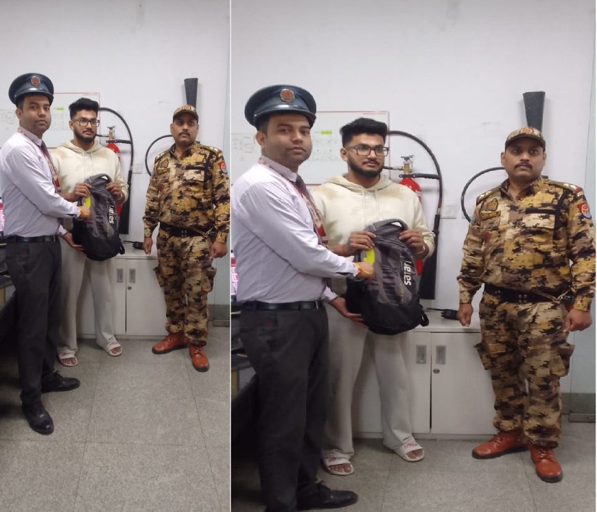 Lucknow : लखनऊ मेट्रो ने यात्री को 20 मिनट में लौटाया एक लाख रुपये और कीमती सामान से भरा बैग