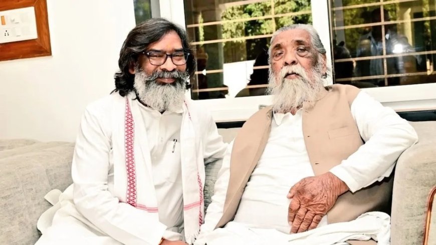 दुमका में बसंत सोरेन ने शिबू सोरेन को मरणोपरांत पद्म भूषण मिलने पर केंद्र सरकार का जताया आभार, भारत रत्न की मांग भी की