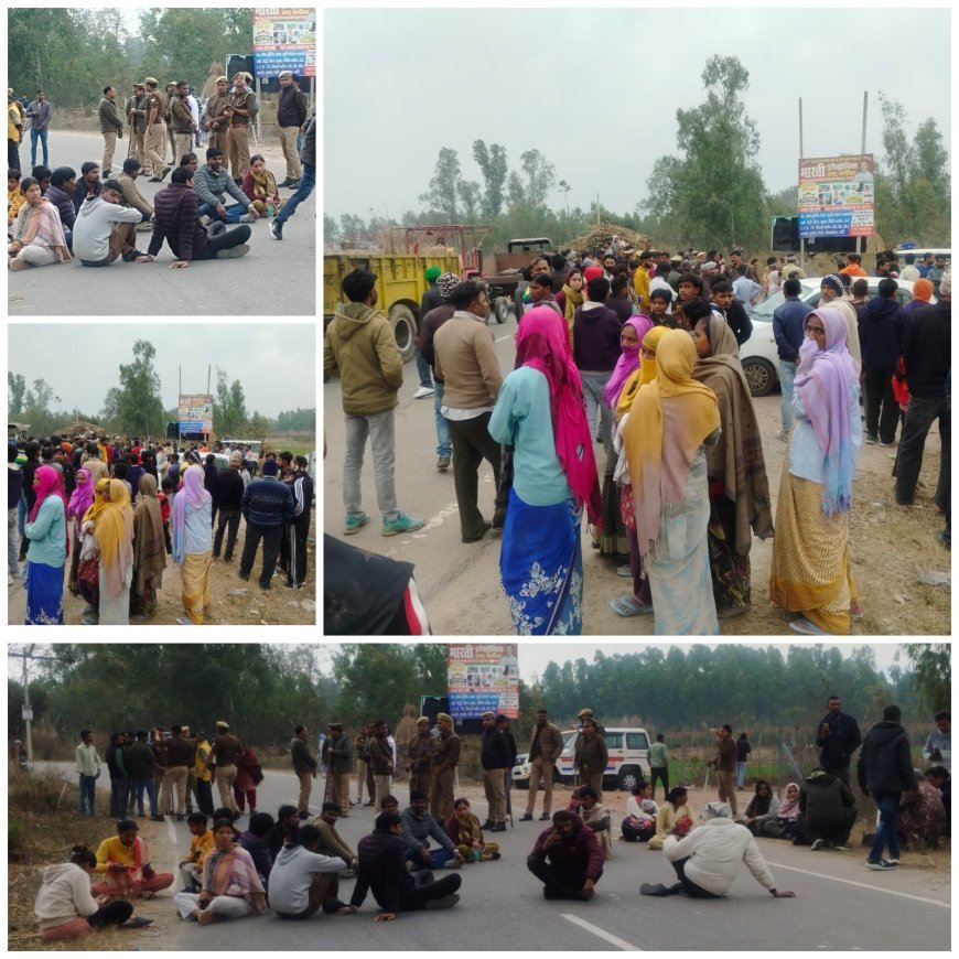 Saharanpur : सहारनपुर में आयुर्वेदिक कॉलेज छात्र की संदिग्ध मौत पर परिजनों ने सड़क जाम किया