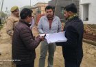 Sitapur : सीतापुर के डीएम ने महोली तहसील में निर्माणाधीन उप निबंधक कार्यालय का निरीक्षण किया