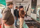 Hardoi : हरदोई में पुलिस अधीक्षक ने कोतवाली शहर थाने का वार्षिक निरीक्षण किया