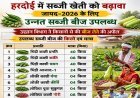 Hardoi: हरदोई में सब्जी खेती को बढ़ावा- 'जायद-2026' के लिए सब्जी बीज उपलब्ध, किसानों को नगद मूल्य पर मिलेगा लाभ। 
