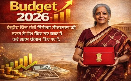 Budget 2026 में पूंजीगत व्यय 12.2 लाख करोड़ रुपये तक बढ़ा, राजकोषीय घाटा 4.3% पर लक्षित, इंफ्रास्ट्रक्चर और विनिर्माण को मजबूत करने पर जोर
