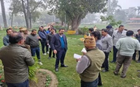 Lucknow : ऐतिहासिक बटलर झील में खुलेगा आईलैंड कैफे, एलडीए उपाध्यक्ष प्रथमेश कुमार ने स्थल निरीक्षण कर दिये निर्देश