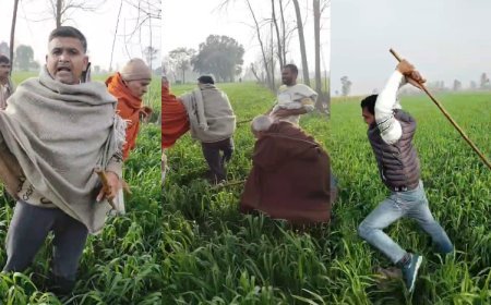 Saharanpur : गंगोह के ईसापुर गांव में पैमाइश के दौरान शिकायतकर्ताओं पर लाठी-डंडों से हमला, वीडियो वायरल