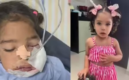 तीन साल की बच्ची ने टॉफी समझकर विस्फोटक चबाया, मुंह में हुआ जोरदार धमाका, अलवर में तीन साल की मासूम गंभीर घायल। 