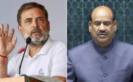 विपक्ष को बोलने से रोकना लोकतंत्र पर कलंक', लोकसभा में हंगामे के बाद राहुल गांधी ने स्पीकर को लिखी चिट्ठी, विपक्ष ने हाउस चेयर को 'यार' कहा। 