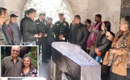 Mussoorie: पद्मश्री ह्यूग गैंटज़र को राजकीय सम्मान और गार्ड ऑफ ऑनर के साथ दी अंतिम विदाई। 