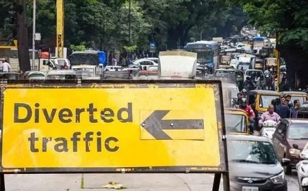 Hardoi : संडीला में रेलवे ओवरब्रिज निर्माण के लिए यातायात डायवर्जन, भारी वाहनों के लिए वैकल्पिक मार्ग तय