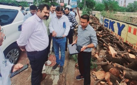 Lucknow : नैमिष नगर में अवैध खनन करने वालों पर दर्ज होगी FIR, एलडीए उपाध्यक्ष प्रथमेश कुमार ने योजना का निरीक्षण कर तत्काल कार्रवाई करने के दिये आदेश