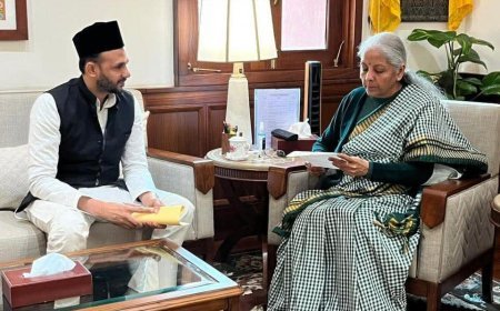 Sambhal : पश्चिमी यूपी को मिलेगा AIIMS का तोहफ़ा? सांसद जियाउर्रहमान बर्क ने वित्त मंत्री से की सम्भल/मुरादाबाद में स्थापना की मांग