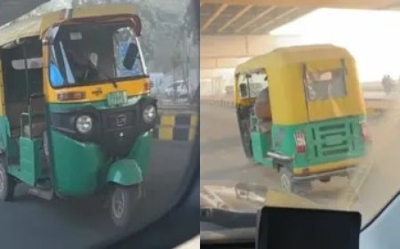जुगाड़ की मिसाल: टिर्री को ऑटो रिक्शा में बदला, वीडियो ने मचाया धमाल।