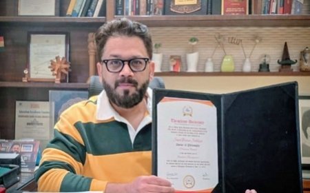 देवबंद में पहली बार बनी एक नई तारीख: साद फ़ैज़ान सिद्दीकी को मिली अंतरराष्ट्रीय डॉक्टरेट की उपाधि।