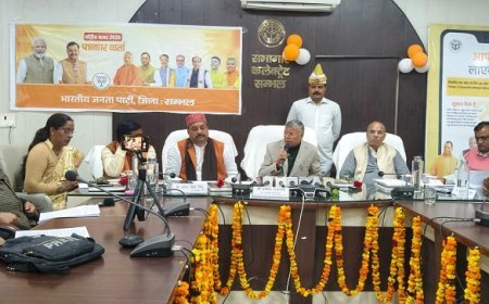 Sambhal: केंद्रीय बजट 2026-27 समावेशी विकास का रोडमैप- धर्मवीर प्रजापति