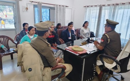 Hardoi: थाना कोतवाली देहात में SPEL प्रोग्राम फेज-3 के तहत छात्रों को मिला व्यावहारिक पुलिस प्रशिक्षण। 
