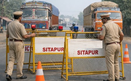 Sitapur : सीतापुर में मुख्यमंत्री के आगमन के कारण यातायात में बदलाव, कई रूटों पर डायवर्जन लागू