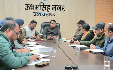 Bajpur : बाजपुर में हुई सड़क दुर्घटना पर उच्च अधिकारियों की बैठक