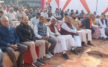 Saharanpur : छुटमलपुर में राष्ट्रीय स्वयंसेवक संघ की शताब्दी पर विराट हिंदू सम्मेलन आयोजित